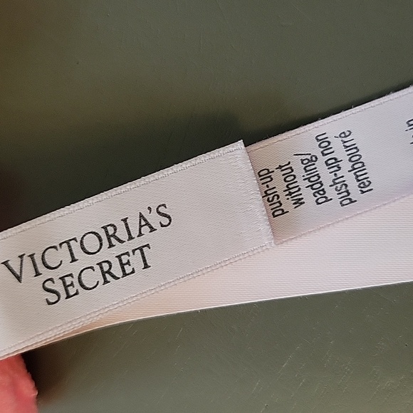 NEW Victorias Secret Dream Angels Unlined Push Up Bra Coral Pink Lace Dainty 36D - Picture 8 of 13